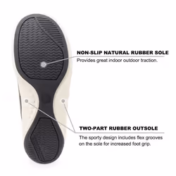 Mens Slippers with Arch Support  Canvas House Slipper for Men with Sue