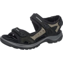 ECCO Women's Yucatan outdoor offroad hiking sandal  Black/Mole/Black