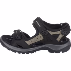 ECCO Women's Yucatan outdoor offroad hiking sandal  Black/Mole/Black