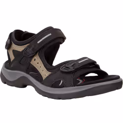 Ecco Womens Offroad Yucatan Outdoor Trail Walking Hiking Sandals Shoes - 4.5, Black