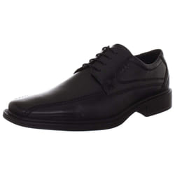 ECCO Men's New Jersey Tie Oxford Black 42 EU (US Men's 8-8.5 M)