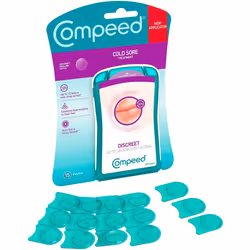 Compeed 15 Cold Sore Anti-Viral Cream Invisible Patches