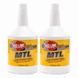 Red Line (50204) SAE 75W80 API GL-4 Manual Transmission and Transaxle Lubricant - 1 Quart (Pack of 2)