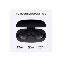 Tribit Wireless Earbuds, Bluetooth Earphones, Bluetooth 5.2 4 Mics CVC 8.0