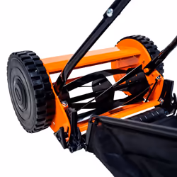 Hand Push Cylinder Lawn Mower Manual 30cm Width with Grass Collector eSkde