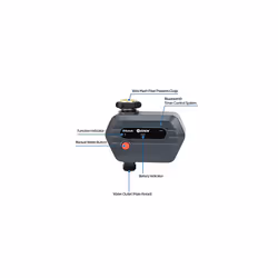 Eden 25441 1Zone Bluetooth Water Timer for Smart Irrigation  Remote Control via App  Customizable Scheduling  and Water Delay
