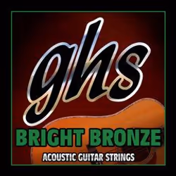 GHS Bright Bronze, Guitar, Bronzed steel, Acoustic, 6 pc(s)