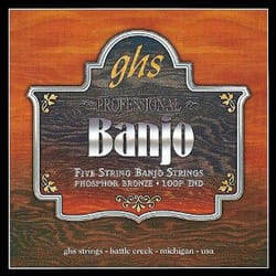 GHS PF160 musical instrument strings 5 pc(s) Phosphor bronze Banjo