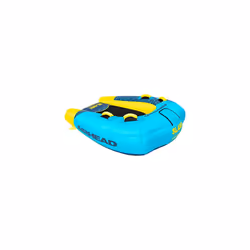 Airhead Slash II | 1-2 Rider Towable Tube for Boating  Multi AHSL-32  2 Rider
