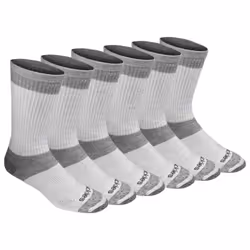 Dickies Men's Dri-tech Moisture Control Crew Socks Multipack 3.0 Full