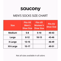 Saucony Mens Multi-Pack Mesh Ventilating comfort Fit Performance crew Socks  White Solid Foot (6 Pairs)  Shoe Size: 8-12