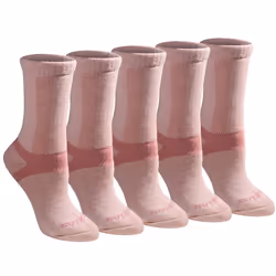 Dickies Women's Max Cushion Non-Binding Crew Socks  Available in 3  Pi