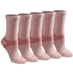 Dickies Women's Max Cushion Non-Binding Crew Socks  Available in 3  Pi