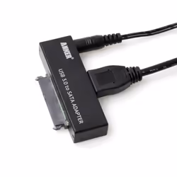 Anker 68UPSATAA-02BU, SATA, USB 2.0, Black, 3 Gbit/s, USB-SATA