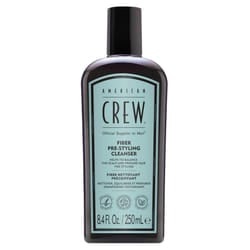 AMERICAN CREW Men's Pre-Styler Fiber Shampoo for Damaged & Fine Hair  Strengthening Shampoo  Adds Thickness & Shine  Vegan  8.4 fl oz