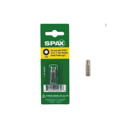 Spax  T40 x 1 in. T-Star Washer Driver Bit Steel, Pack of 10