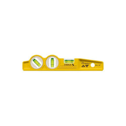 Stabila  0.85 in. Aluminum Magnetic Type 81SMW45 Torpedo Level 3 vial