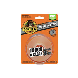Gorilla  1 x 150 in. Mounting Tape, Clear - Pack of 6