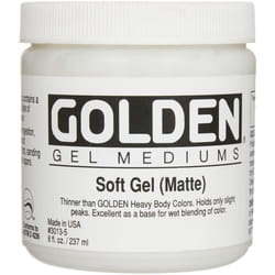 Golden Soft Matte Gel Medium8 ounce