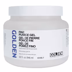 Golden Artist Colors - Pumice Gel Fine - 32 oz Jar