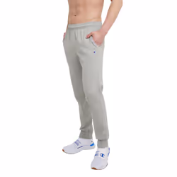 Champion Mens Joggers  Everyday Cotton  Lightweight Lounge Knit For Men  31 Sweatpants  Oxford Gray C Patch Logo  X-Large US