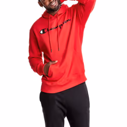 Champion Men's Hoodie  Powerblend  Fleece  Comfortable Sweatshirt for Men Reg. or Big & Tall