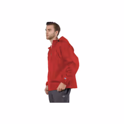 Adult Packable Anorak 14 Zip Jacket - BLAcK - SD0102H7K6H8