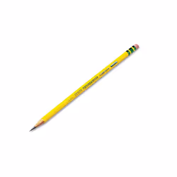 Ticonderoga 13883 Woodcase Pencil  HB #3  Yellow  Dozen