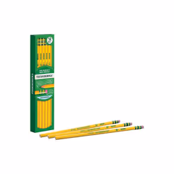 Ticonderoga 13883 Woodcase Pencil  HB #3  Yellow  Dozen