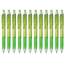 Pentel EnerGize-X Mechanical Pencil 0.5mm Light Green Barrel  Box of 12 PL105K