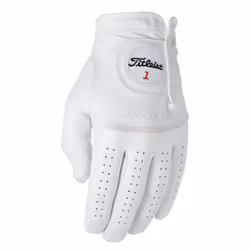 Titleist Perma Soft Golf Glove Mens Cadet LH Pearl WhiteLarge Worn on Left Hand