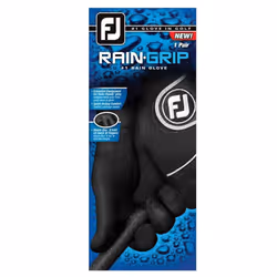 FootJoy New RAINGRIP Pair Golf Gloves Regular Black RH X-Large
