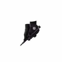 FootJoy Men's WinterSof Pair Golf Glove Black Large  Pair