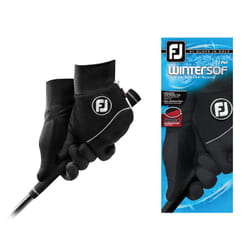 FootJoy Men's WinterSof Pair Golf Glove Black XX-Large  Pair