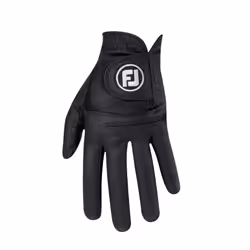 FootJoy Men's WeatherSof Prior Generation Golf Glove Black Cadet X-Large  Worn on Left Hand