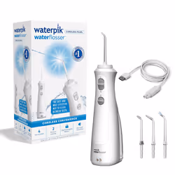 Waterpik Cordless Pearl Water Flosser, Electric Dental Flosser, Rechargeable Dental Plaque Removal Tool to Clean Between Teet ...