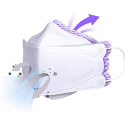 [20 Pack] Authentic [Air Queen] 3-Layers Nano-Filter Face Safety Mask