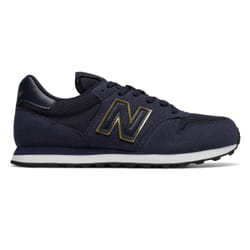 New Balance 500 Classic athletic shoes Female Gold, Navy