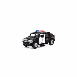 KiNSMART H2 Hummer SUT Police Truck Interceptor 5"""" 1:36 Scale Die Cast Metal Model Toy