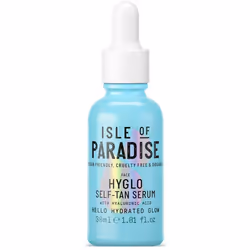Isle Of Paradise Hyglo Hyaluronic Self-Tan Serum For Face 30ml Travel Size Fake Facial Tan Beauty Kit For An Instant Summer G ...