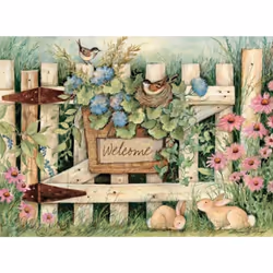 Lang Welcome Large Guest Book by Susan Winget  9.33 x 6.8 Inches (1053027)