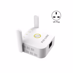 PIX-LINK WR22 300Mbps Wifi Wireless Signal Amplification Enhancement Extender, Plug Type:UK Plug(White)