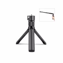 For Insta360 X3 / X4 PULUZ Rotary Handle Desktop Tripod Stand (Black)