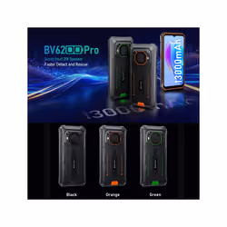 Blackview BV6200 Pro, 6GB+128GB, IP68/IP69K/MIL-STD-810H, 6.56 inch Android 13 MediaTek Helio P35 Octa Core, Network: 4G, OTG, NFC(Green)