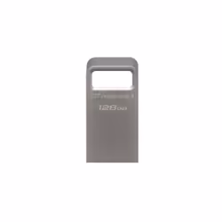 Kingston Technology DataTraveler Micro 3.1 128GB USB flash drive USB Type-A 3.2 Gen 1 (3.1 Gen 1) Metallic - Additional view 3