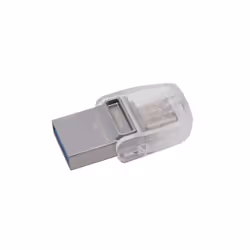 Kingston Technology DataTraveler microDuo 3C 32GB USB flash drive USB Type-A / USB Type-C 3.2 Gen 1 (3.1 Gen 1) Silver