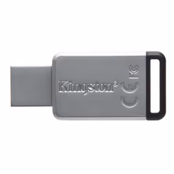 Kingston Technology DataTraveler 50 128GB USB flash drive USB Type-A 3.2 Gen 1 (3.1 Gen 1) Black, Silver