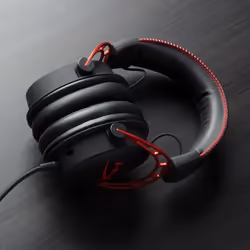 HyperX Cloud Alpha Headset Wired Head-band Gaming Black, Red