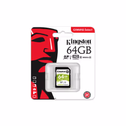 Kingston Technology Canvas Select 64 GB SDXC UHS-I Class 10