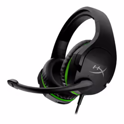 HyperX CloudX Stinger, Wired, Gaming, 18 - 23000 Hz, 276.5 g, Headset, Black, Green
